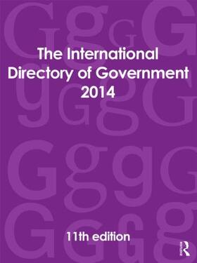  The International Directory of Government 2014 | Buch |  Sack Fachmedien