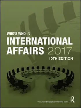 Publications |  Who's Who in International Affairs 2017 | Buch |  Sack Fachmedien