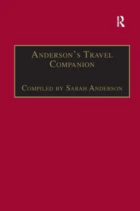 Anderson |  Anderson's Travel Companion | Buch |  Sack Fachmedien