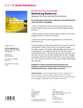 Katsakou |  Rethinking Modernity | Buch |  Sack Fachmedien