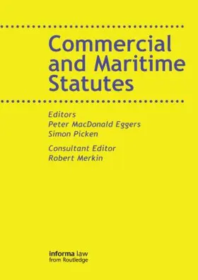 Picken / MacDonald Eggers | Commercial and Maritime Statutes | Buch | 978-1-85978-504-1 | sack.de