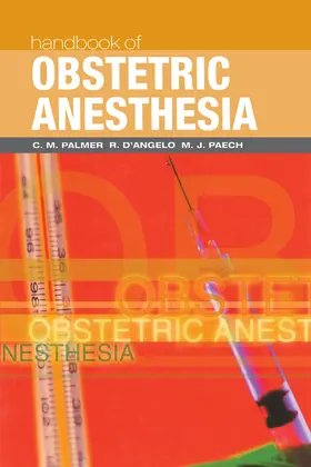 D'Angelo / Palmer / Paech |  Handbook of Obstetric Anesthesia | Buch |  Sack Fachmedien