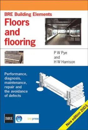 Pye |  Floors and Flooring | Buch |  Sack Fachmedien