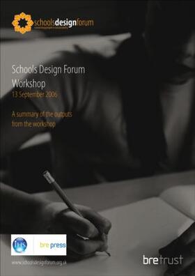  Schools Design Forum Workshop | Buch |  Sack Fachmedien