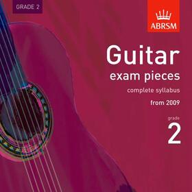 ABRSM |  Guitar Exam Pieces 2009 CD, ABRSM Grade 2 | Sonstiges |  Sack Fachmedien