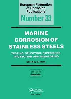 Feron |  Marine Corrosion of Stainless Steels | Buch |  Sack Fachmedien