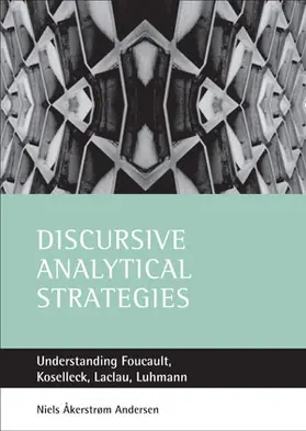 Åkerstrøm Andersen |  Discursive analytical strategies | Buch |  Sack Fachmedien