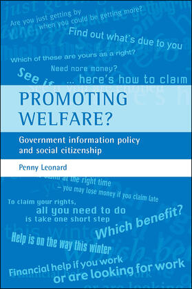 Leonard |  Promoting Welfare? | Buch |  Sack Fachmedien