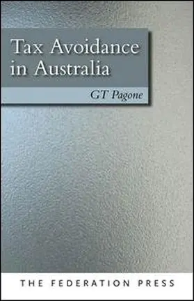 Pagone |  Tax Avoidance in Australia | Buch |  Sack Fachmedien