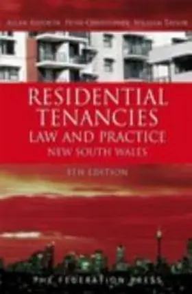 Anforth / Christensen / Taylor |  Residential Tenancies Law and Practice | Buch |  Sack Fachmedien