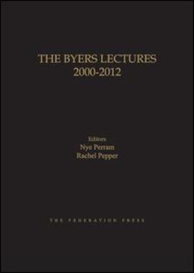 Perram / Pepper |  The Byers Lectures, 2000-2012 | Buch |  Sack Fachmedien