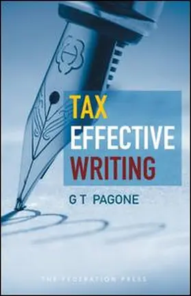 Pagone |  Tax Effective Writing | Buch |  Sack Fachmedien