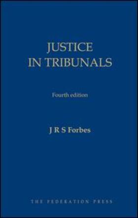 Forbes |  Justice in Tribunals | Buch |  Sack Fachmedien