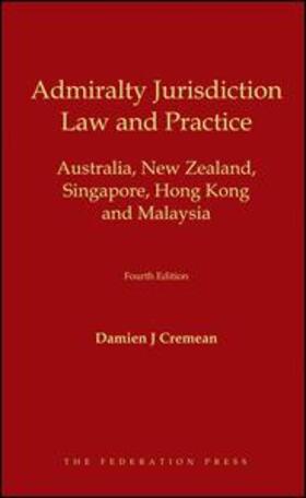 Cremean |  Admiralty Jurisdiction: Law and Practice | Buch |  Sack Fachmedien