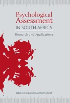 Laher / de Sousa / Donald |  Psychological Assessment in South Africa | eBook | Sack Fachmedien