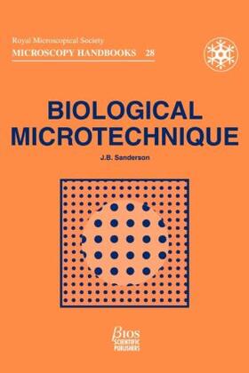 Sanderson |  Biological Microtechnique | Buch |  Sack Fachmedien