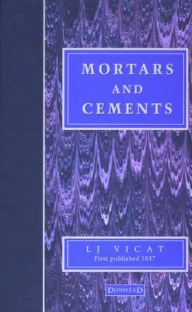 Vicat / Hawkesworth / Smith |  Mortars and Cements | Buch |  Sack Fachmedien