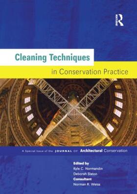 Weiss / Normandin / Slaton |  Cleaning Techniques in Conservation Practice | Buch |  Sack Fachmedien