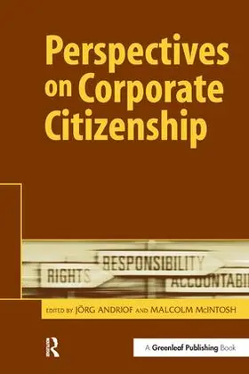 Andriof / McIntosh |  Perspectives on Corporate Citizenship | Buch |  Sack Fachmedien