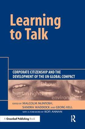 McIntosh / Waddock / Kell |  Learning to Talk | Buch |  Sack Fachmedien