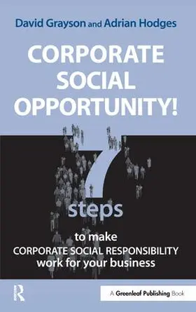 Hodges / Grayson |  Corporate Social Opportunity! | Buch |  Sack Fachmedien