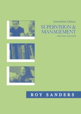 Sanders |  Australian Library Supervision and Management | Buch |  Sack Fachmedien