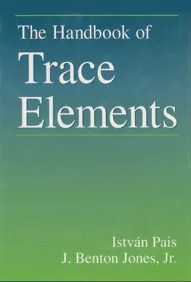 Pais / Jones, Jr. |  The Handbook of Trace Elements | Buch |  Sack Fachmedien