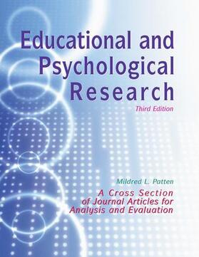 Patten |  Educational and Psychological Research | Buch |  Sack Fachmedien