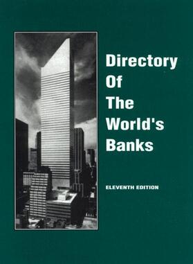 Books |  Fitzroy Dearborn Directory of the World's Banks | Buch |  Sack Fachmedien