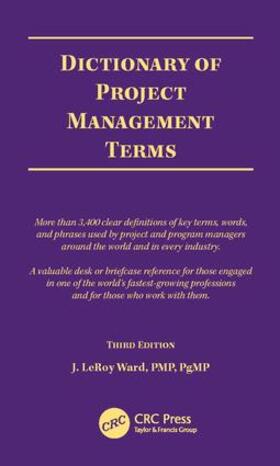 Ward |  Dictionary of Project Management Terms | Buch |  Sack Fachmedien