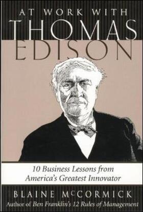 Mccormick | At Work With Thomas Edison | Buch | 978-1-891984-35-8 | sack.de
