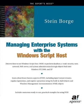 Borge |  Managing Enterprise Systems with the Windows Script Host | Buch |  Sack Fachmedien