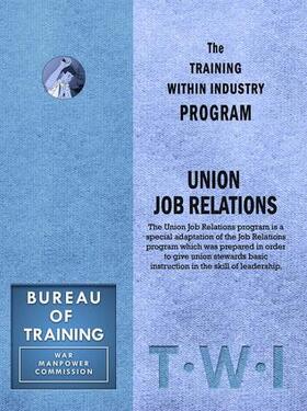 Enna |  Training Within Industry: Union Job Relations | Buch |  Sack Fachmedien