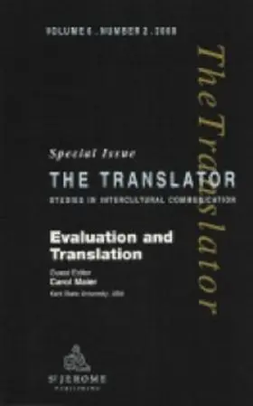 Maier |  Evaluation and Translation | Buch |  Sack Fachmedien