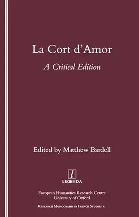 Bardell |  La Cort d'Amor | Buch |  Sack Fachmedien