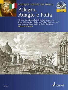 Caro |  Allegro, Adagio e Folia | Buch |  Sack Fachmedien