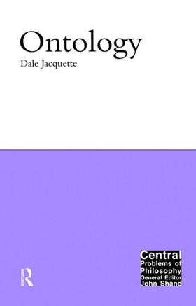 Jacquette |  Ontology | Buch |  Sack Fachmedien