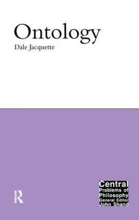 Jacquette |  Ontology | Buch |  Sack Fachmedien