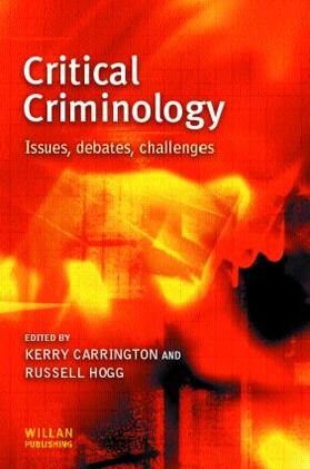 Hogg / Carrington |  Critical Criminology | Buch |  Sack Fachmedien