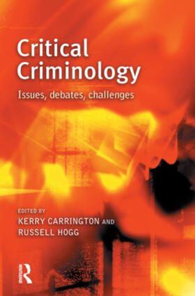 Hogg / Carrington |  Critical Criminology | Buch |  Sack Fachmedien