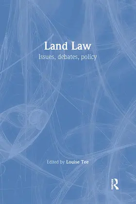 Tee |  Land Law | Buch |  Sack Fachmedien