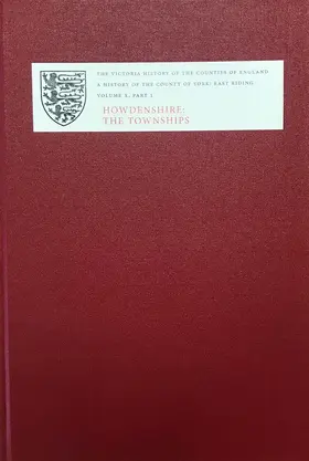 Crouch |  A History of the County of York: East Riding | Buch |  Sack Fachmedien