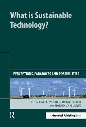 Mulder / Ferrer / Lente |  What is Sustainable Technology? | Buch |  Sack Fachmedien