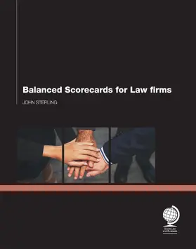 Sterling |  Balanced Scorecards for Law Firms | Buch |  Sack Fachmedien