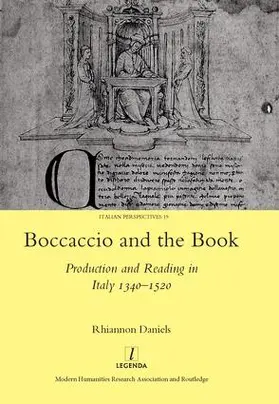 Daniels |  Boccaccio and the Book | Buch |  Sack Fachmedien