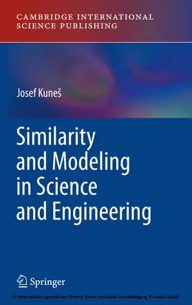 Kuneš / Kunes |  Similarity and Modeling in Science and Engineering | eBook | Sack Fachmedien