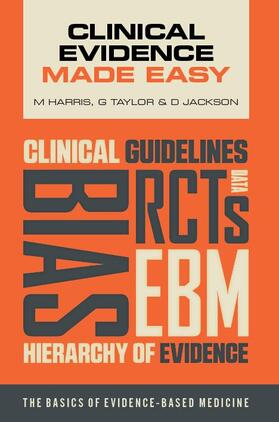 Harris / Taylor / Jackson |  Clinical Evidence Made Easy | Buch |  Sack Fachmedien