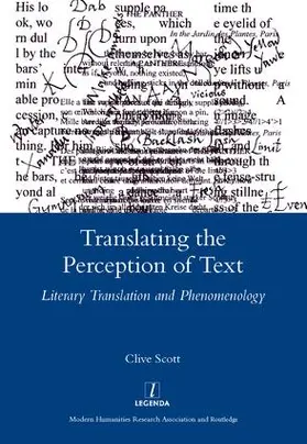 Scott |  Translating the Perception of Text | Buch |  Sack Fachmedien