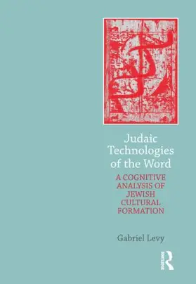 Levy |  Judaic Technologies of the Word | Buch |  Sack Fachmedien