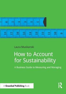 Musikanski |  How to Account for Sustainability | Buch |  Sack Fachmedien